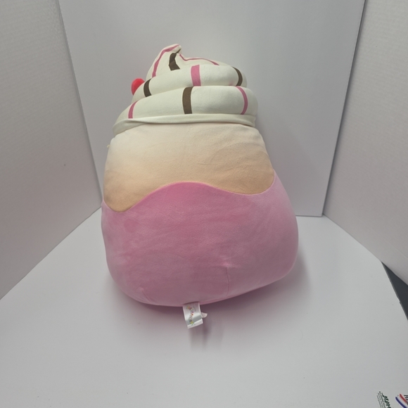 Squishmallows Pink Plush Pillow with Colorful Tag - Picture 3 of 3